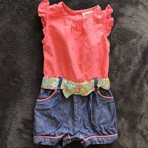 Cute pink and denim Jumper